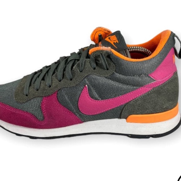 NIKE INTERNATIONALIST MID GREY Multi Color MAAT Runners Sz 6 Women - Picture 4 of 10